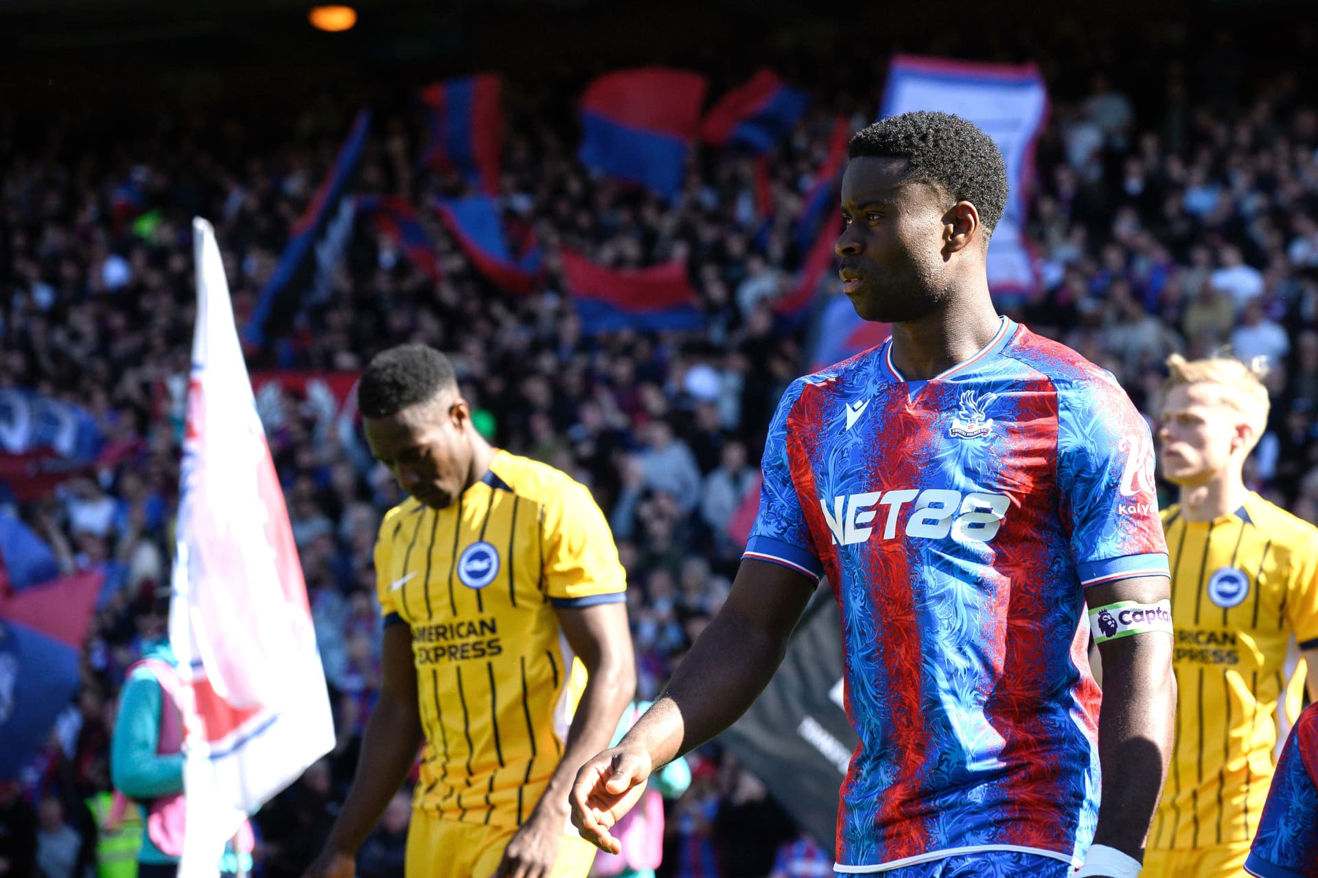 Marc Guehi of Crystal Palace during the Premier League match