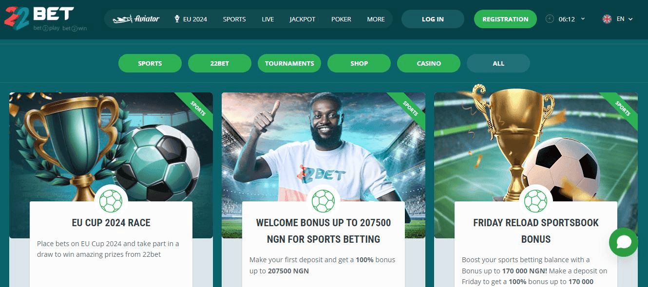 22Bet App Promotions and Special Offers