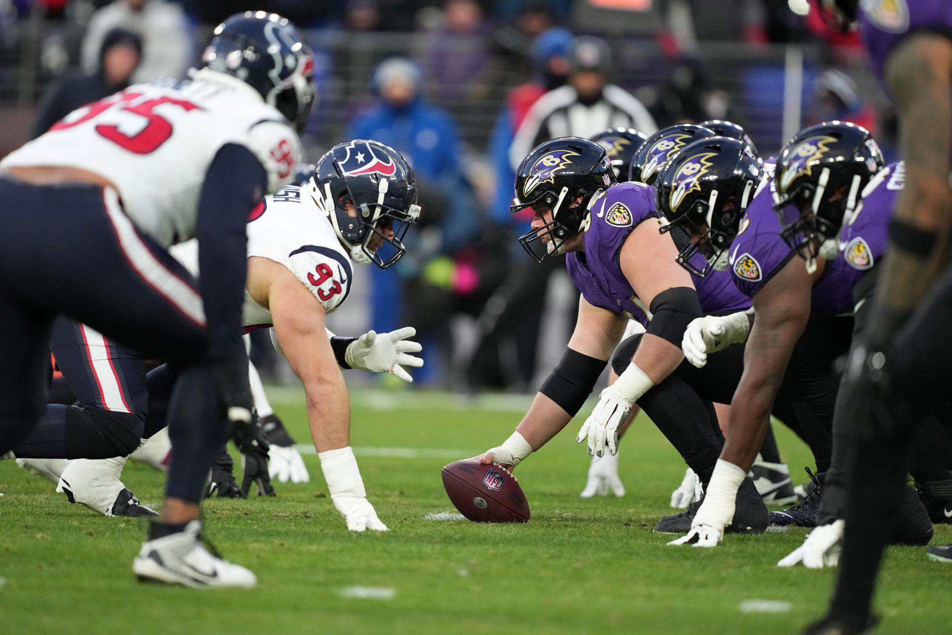 AFC Divisional Playoffs - Houston Texans v Baltimore Ravens