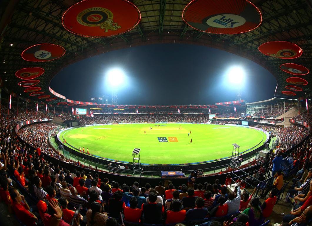 Chinnaswamy Stadium during IPL RCB.jpg