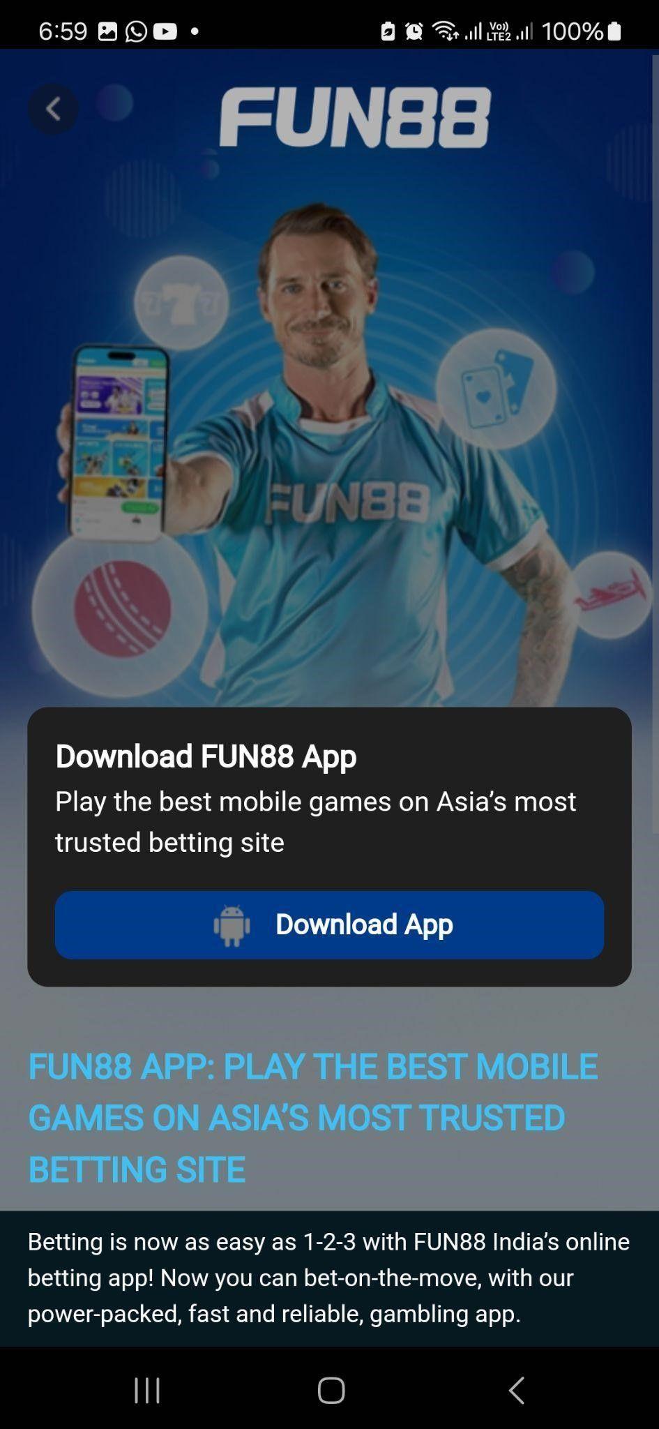 Fun88 APK for Android Devices 4.jpg