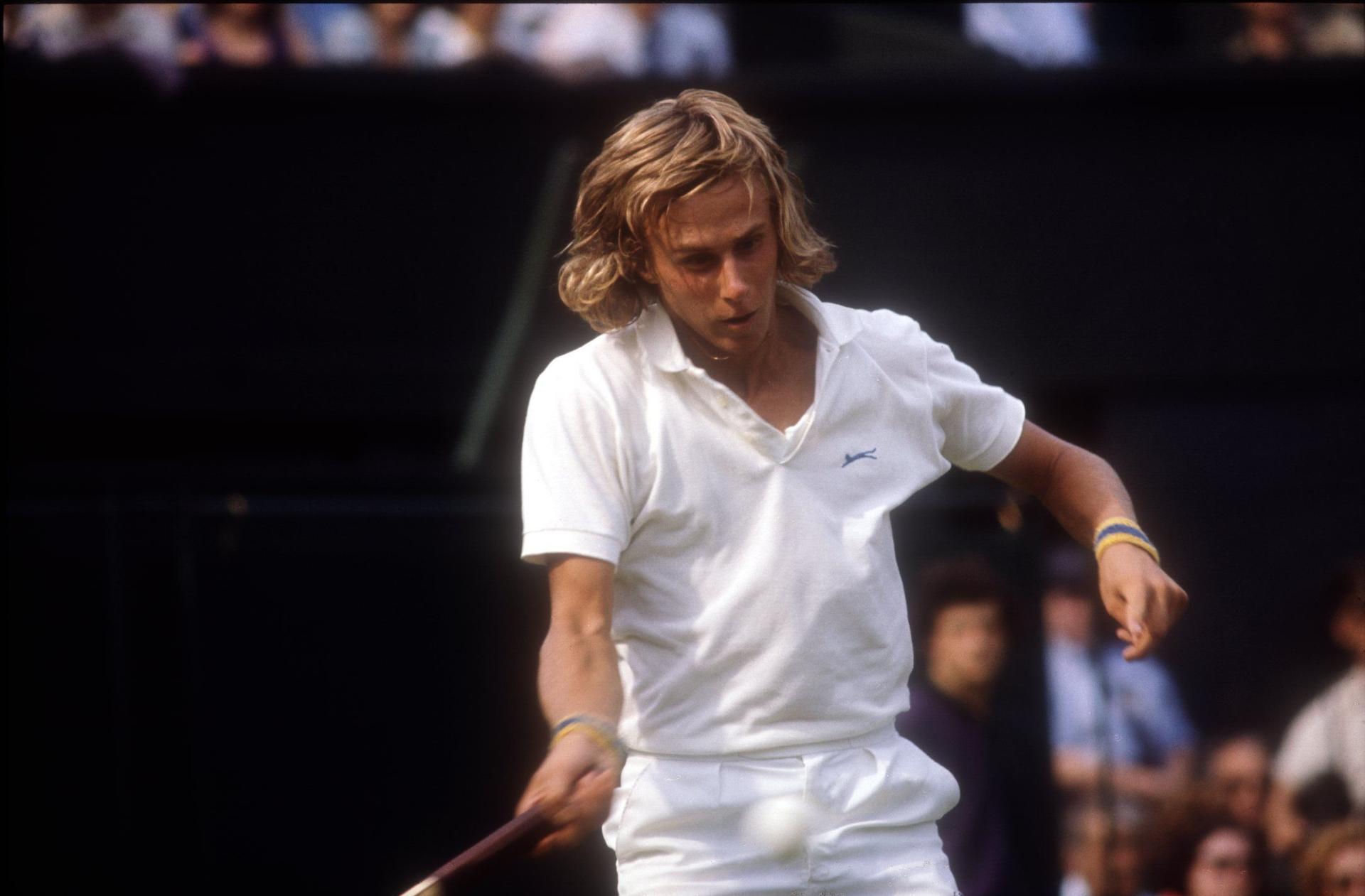 PICTURE SHOWING BJORN BORG OF SWEDEN AT THE AGE OF SEVENTEEN 