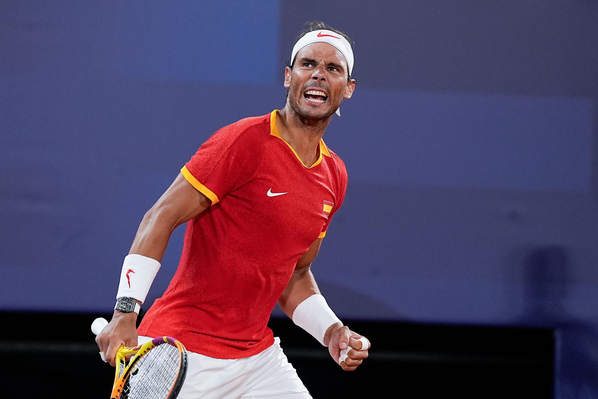 Rafael Nadal of Spain 