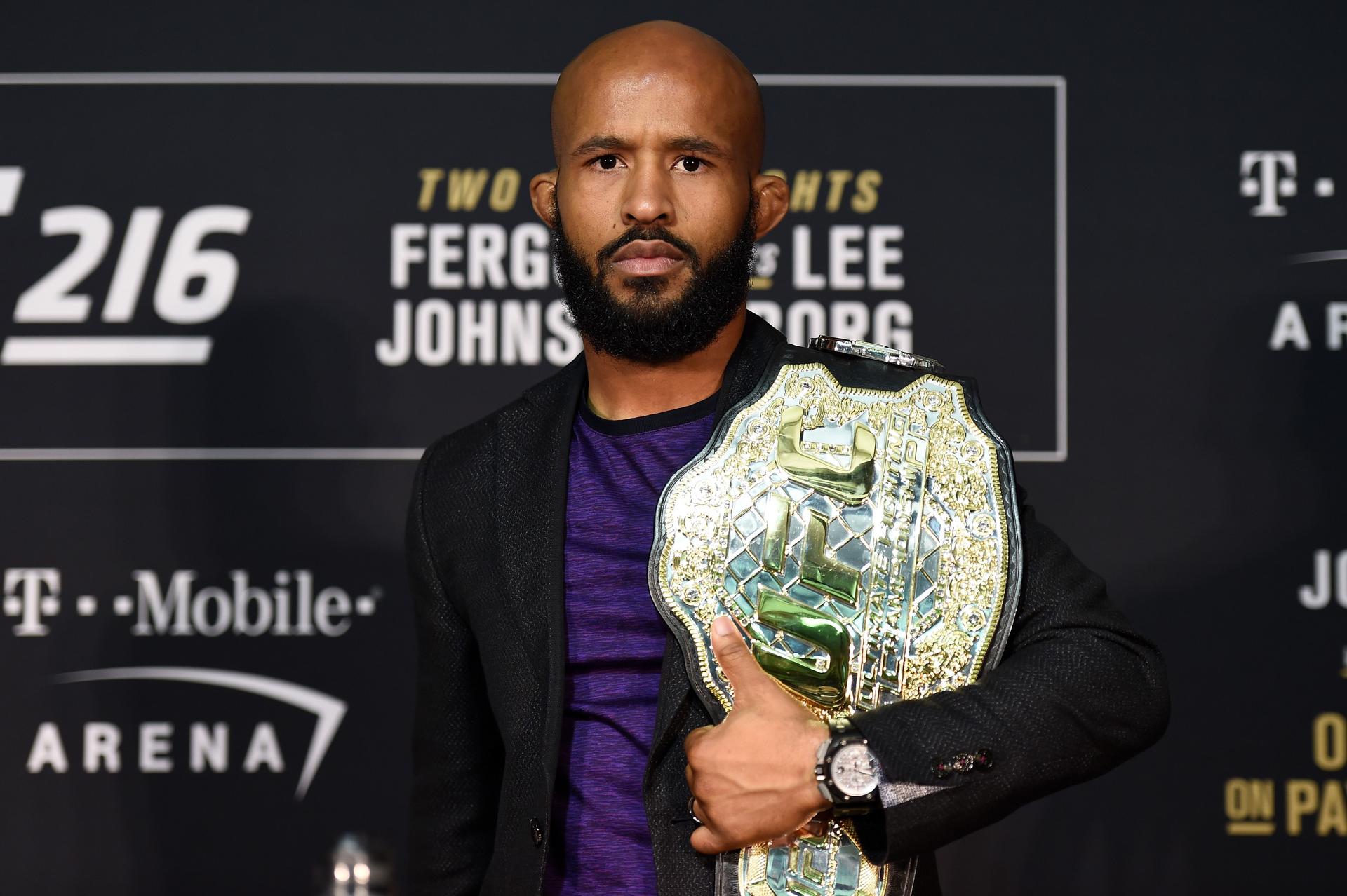 UFC featherweight champion Demetrious Johnson