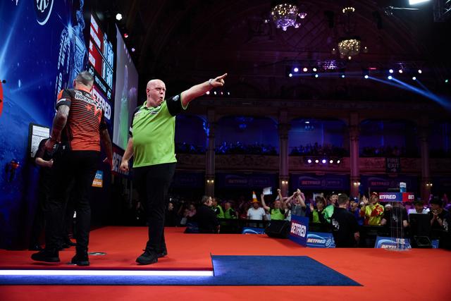 2024 World Matchplay: Michael van Gerwen Poised for Rematch with 2023 UK Open Final Opponent