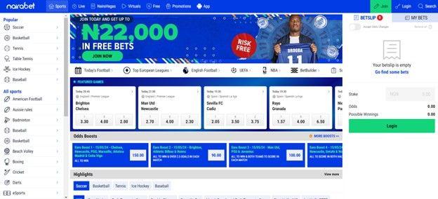 Nairabet free bets