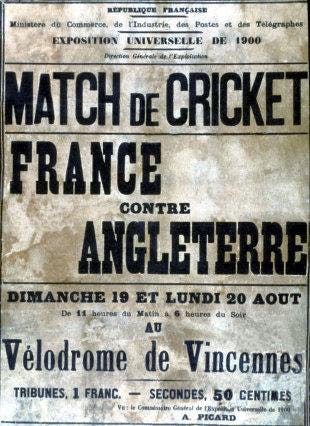 The only Cricket match ever played as part of Olympics was in 1900 between France and Great Britain.jpeg