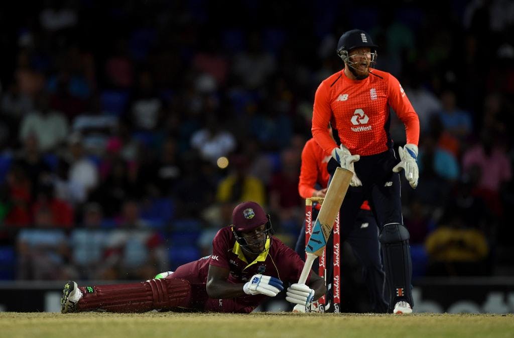 West Indies have been bowled out for just 45 against England in T20I.jpeg