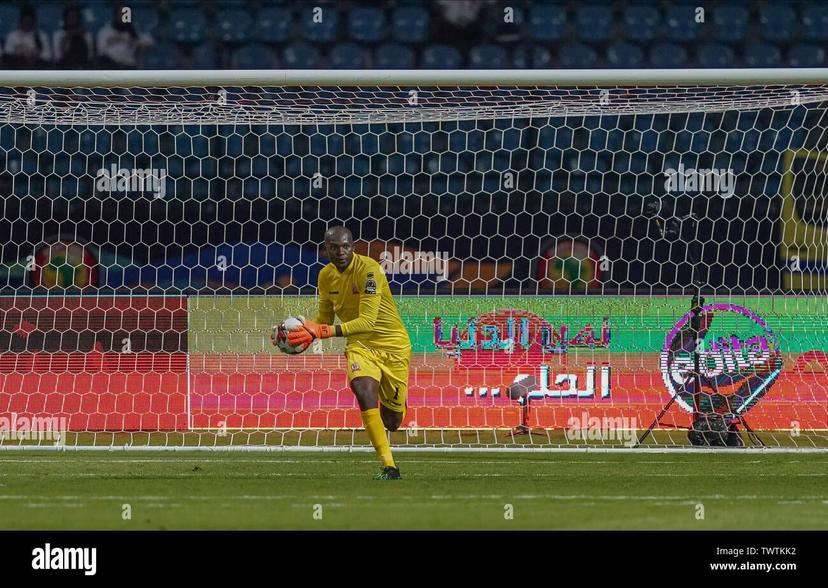 Alexandria, Egypt. 22nd June, 2019. Jonathan Nahimana of Burundi during the African Cup