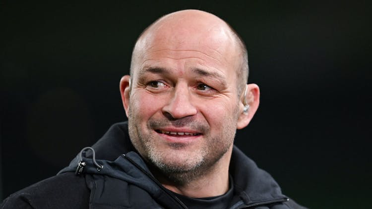 Rory Best in a black jacket