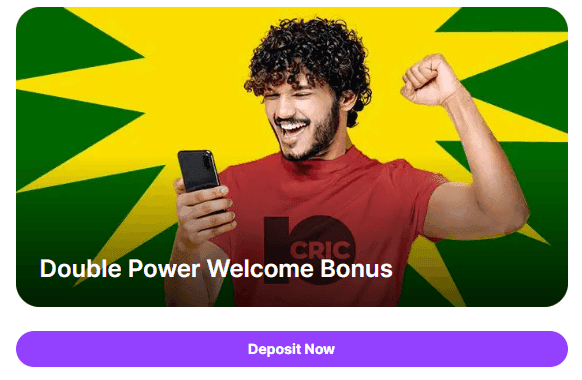 10cric double power welcome bonus