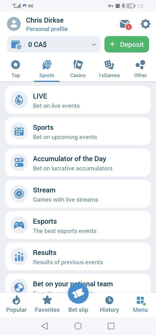 1xbet Mobile App