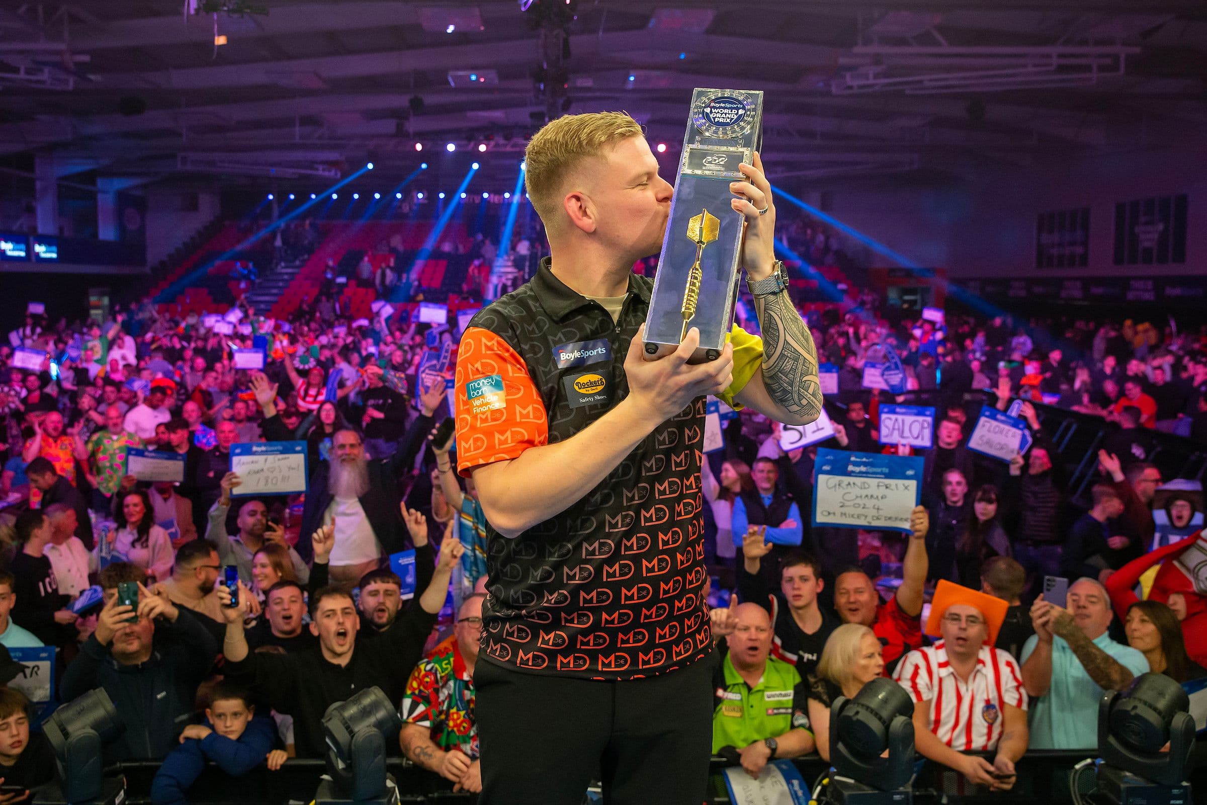 Is the Premier League Calling for New World Grand Prix Champion Mike De Decker?