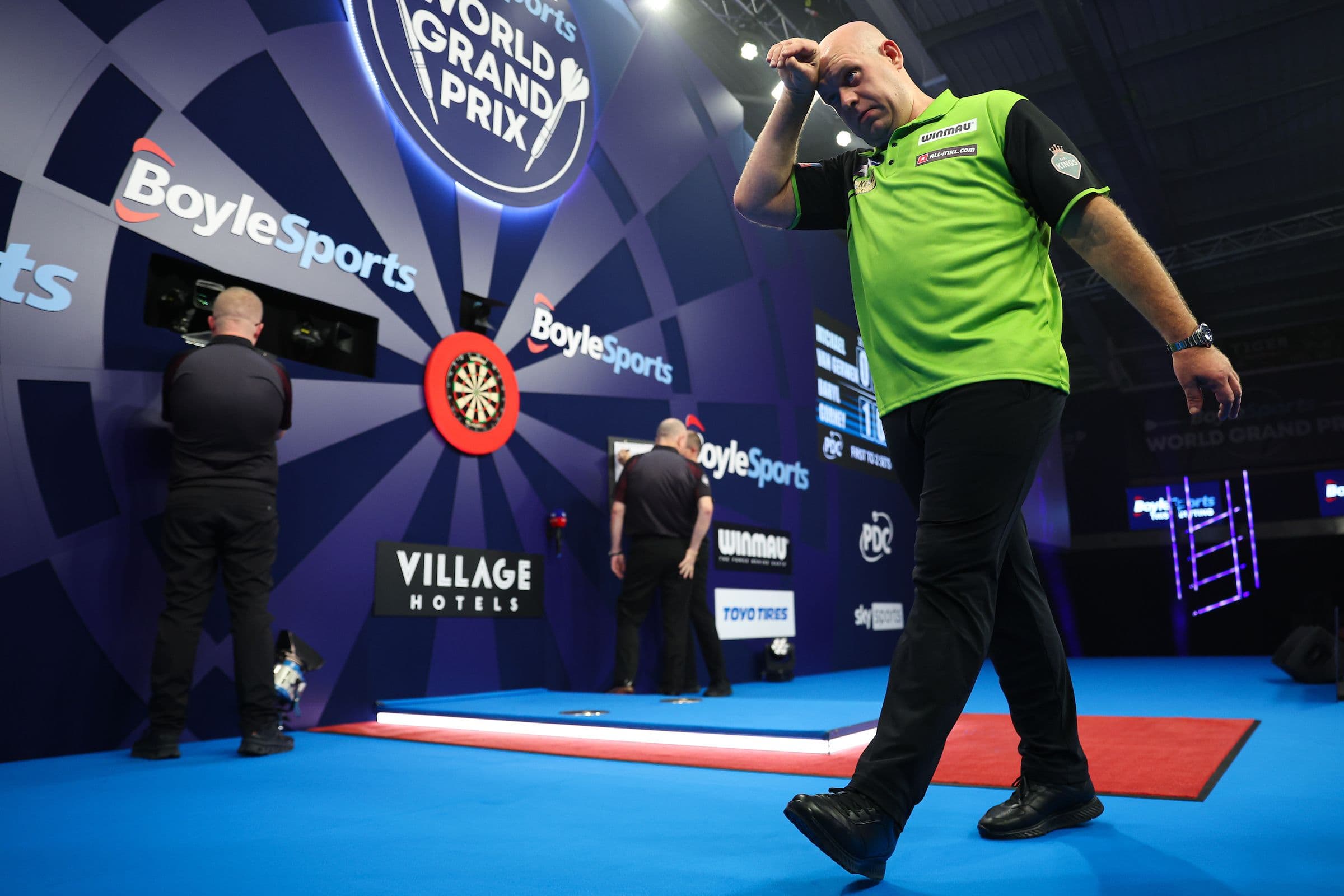 2024 World Grand Prix Darts: Day Two Results, Michael van Gerwen Dumped OUT