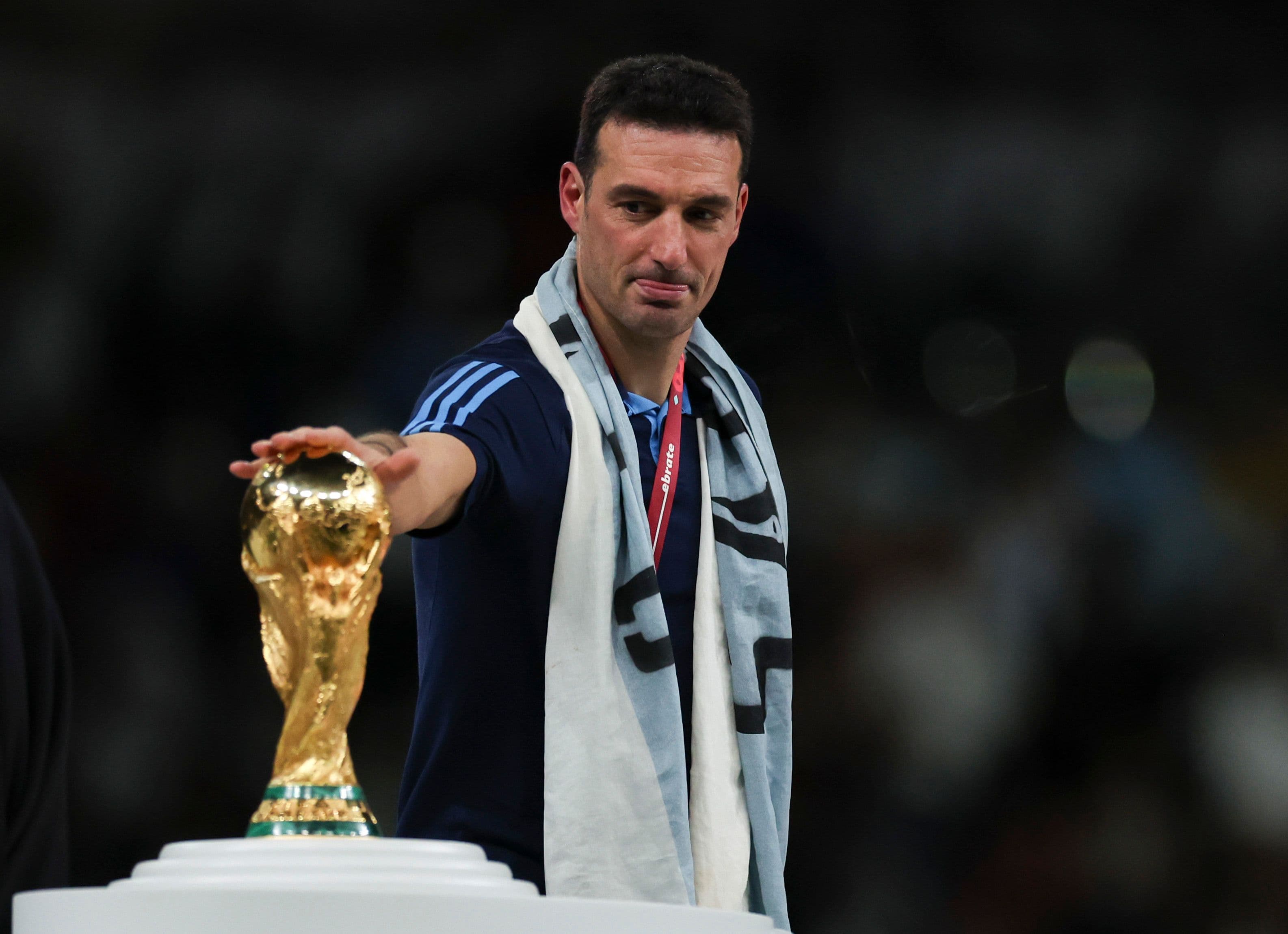 Argentina head coach Lionel Scaloni 