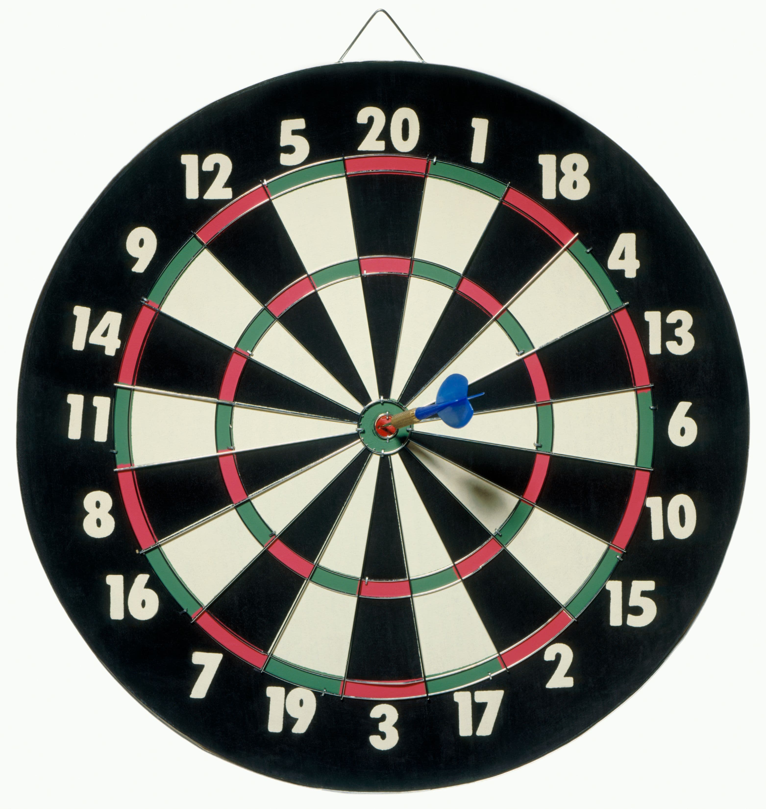 Dartboard bull's eye