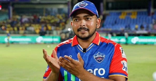 Delhi Capitals’ Prithvi Shaw in an interview