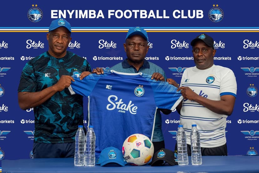 Exclusive: “Enyimba's Problem is Football-Related, Not Administrative”, New Coach Stanley Eguma Backs Chairman Nwankwo Kanu