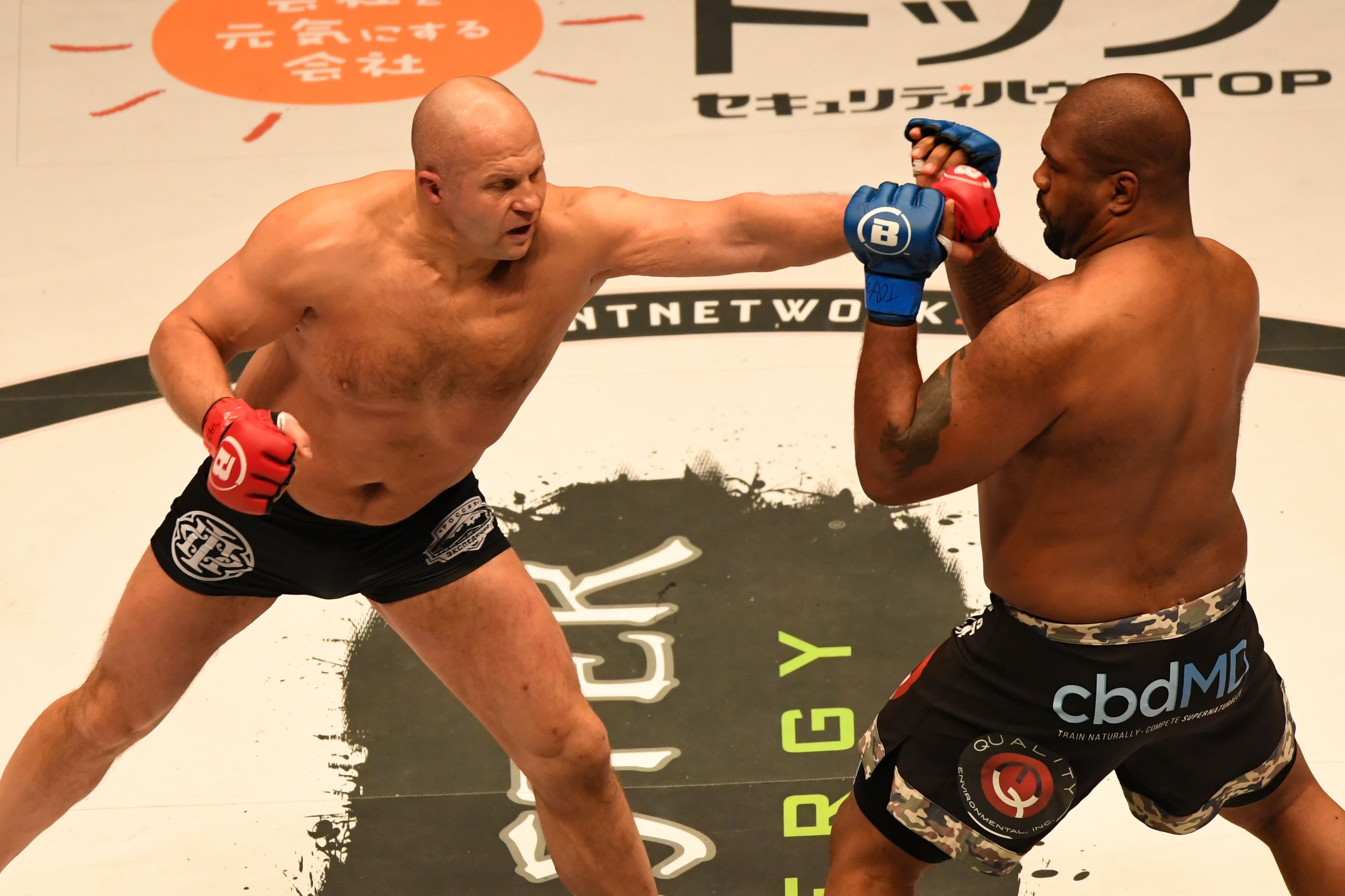 Fedor Emelianenko and Rampage Jackson