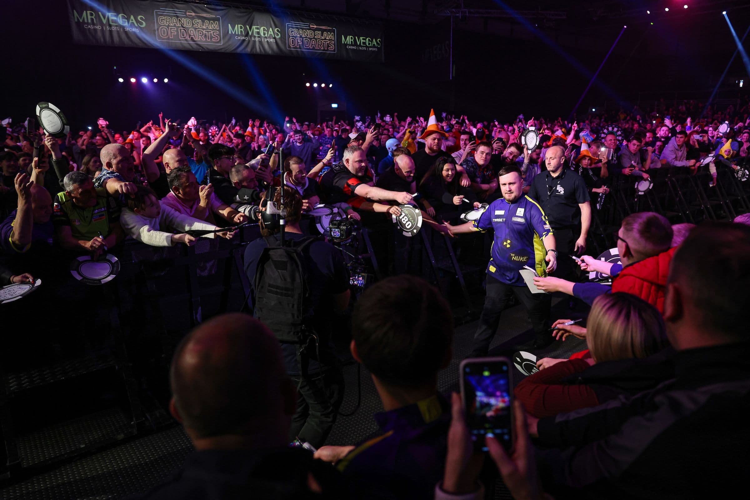 2024 Grand Slam of Darts: Luke Littler Tops Group, MVG Dumped Out