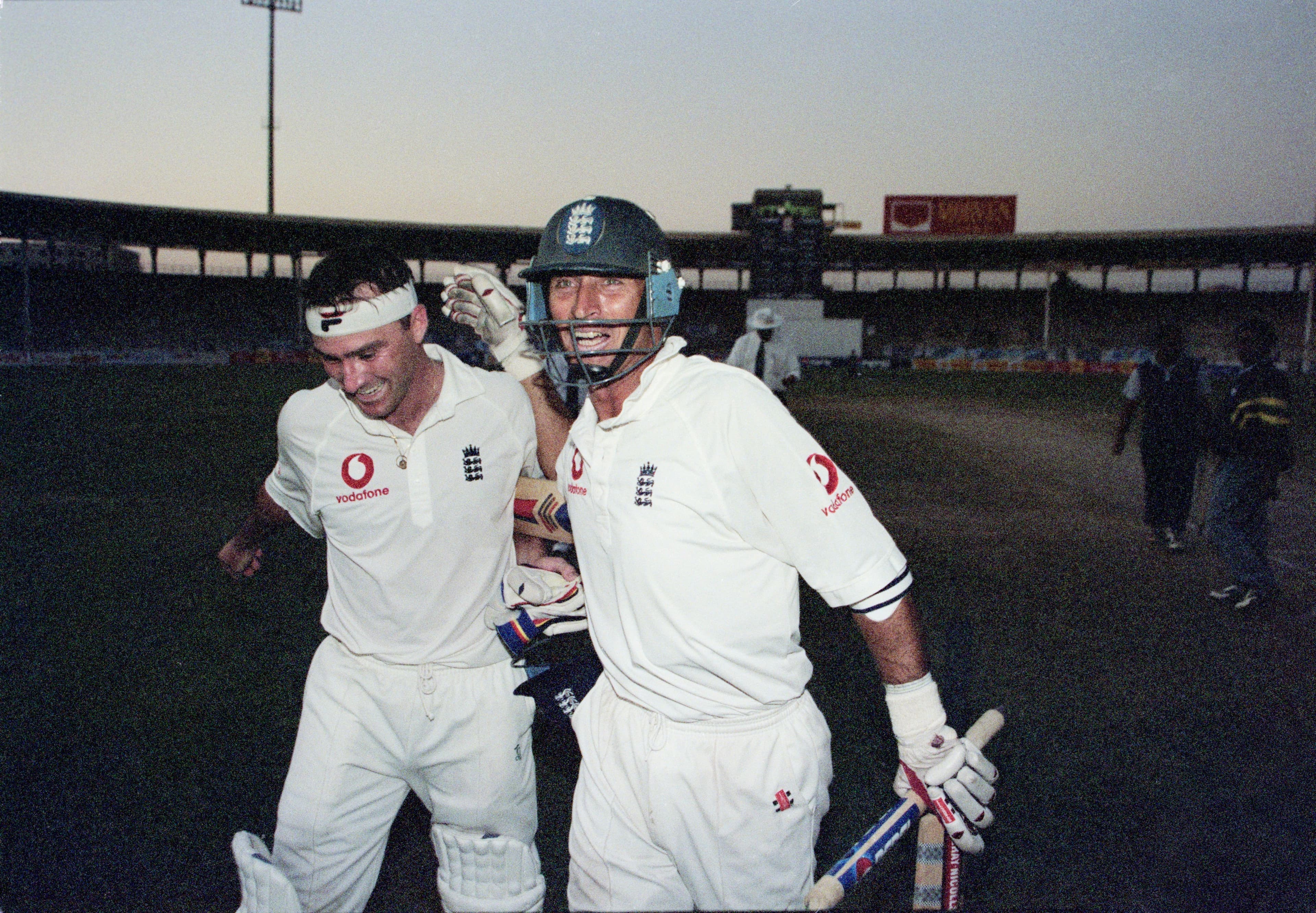 Nasser Hussain and Graham Thorpe