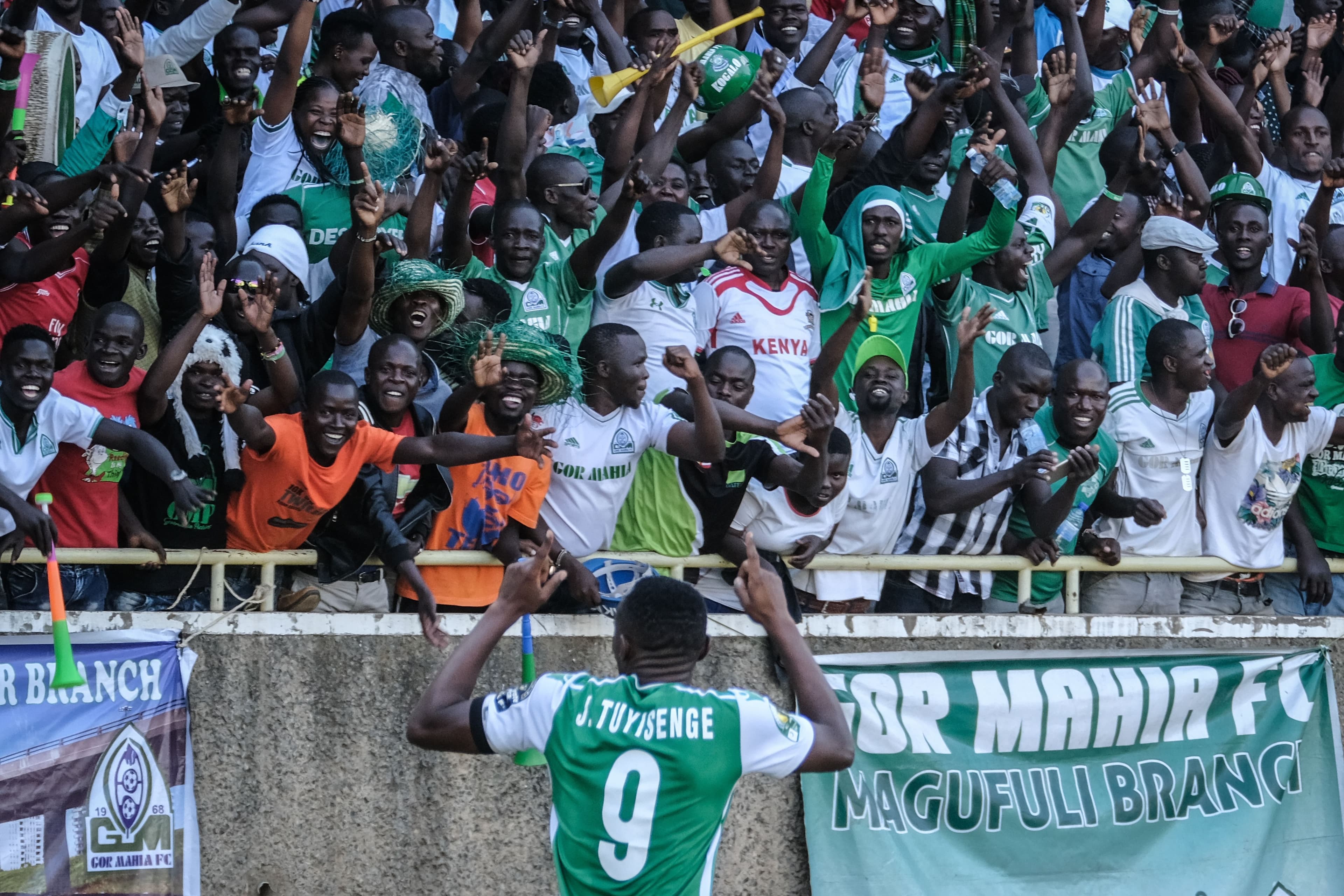 Jacques Tuyisenge of Kenya's Gor Mahia