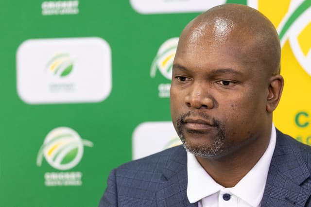 Cricket South Africa (CSA) director of cricket Enoch Nkwe 