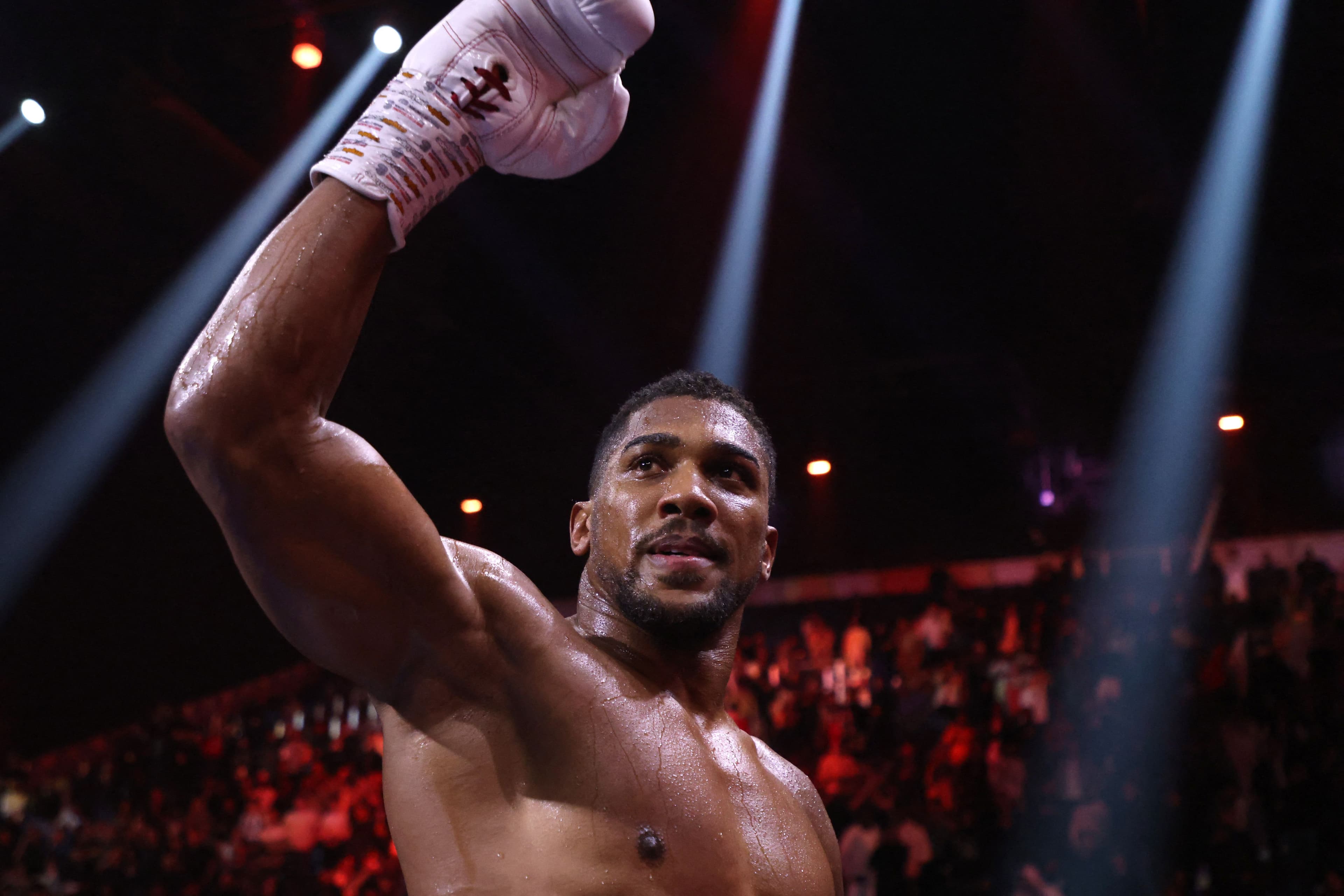 Britain's Anthony Joshua 