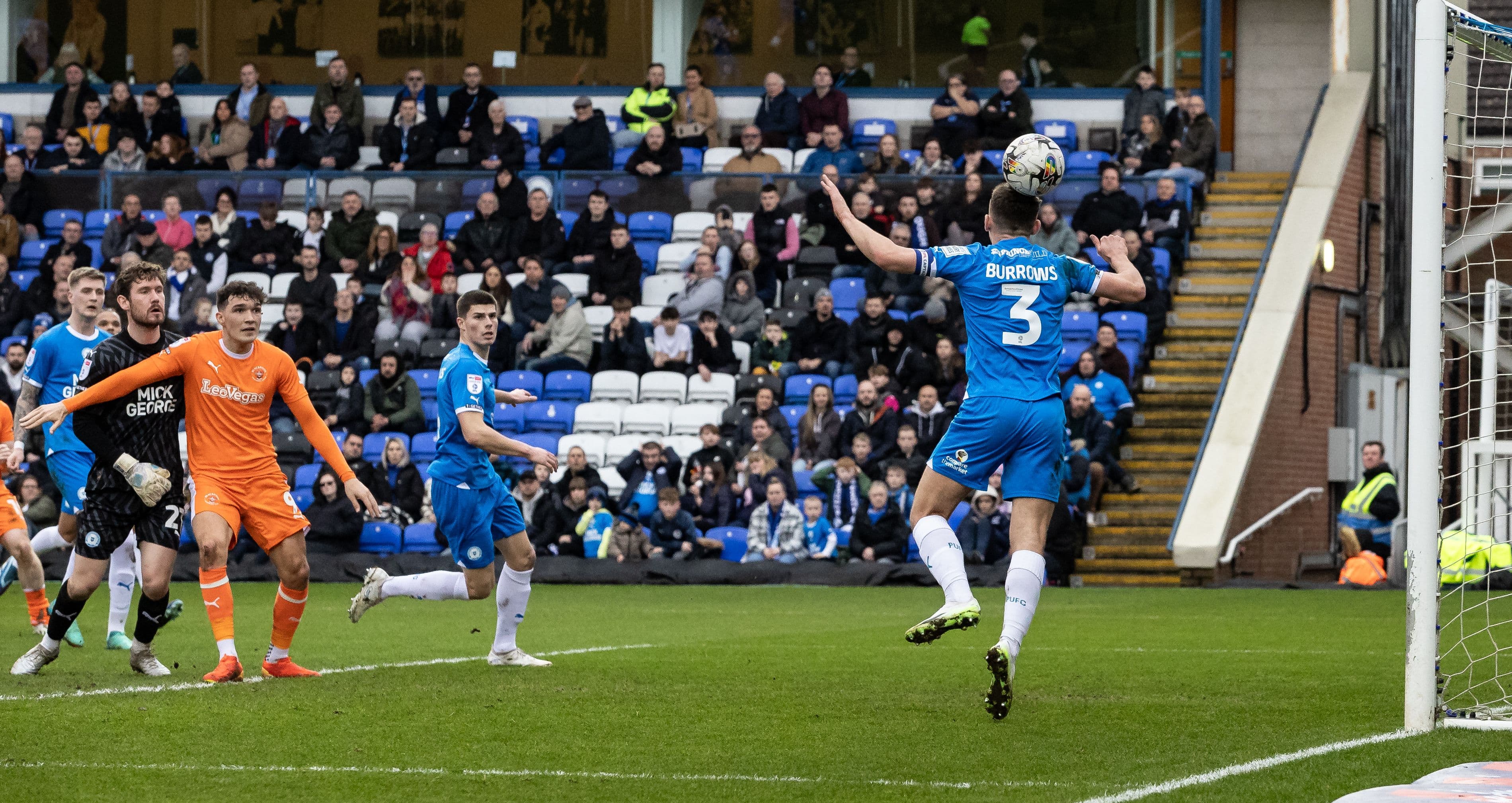 Peterborough United's Harrison Burrows