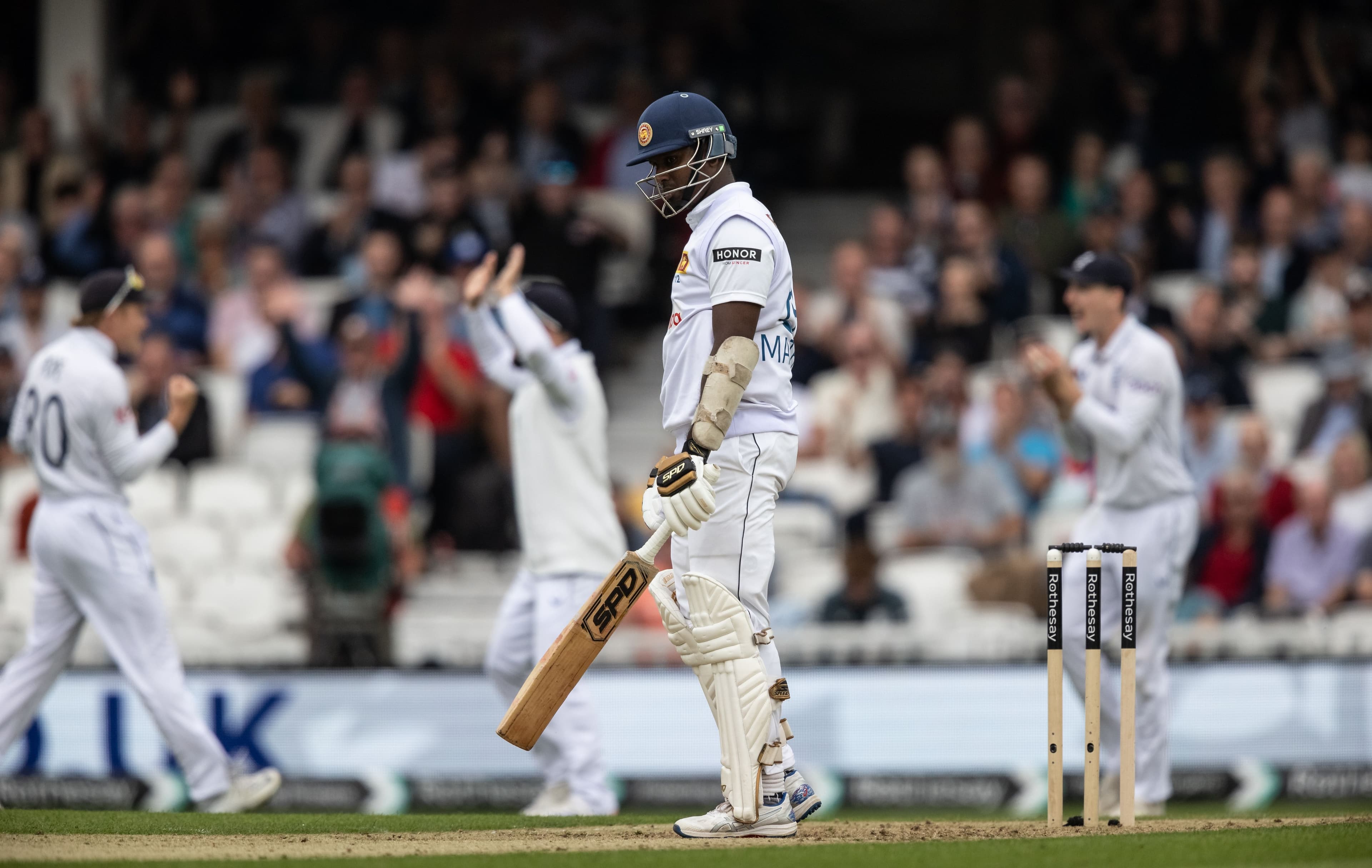 Angelo Mathews of Sri Lanka 