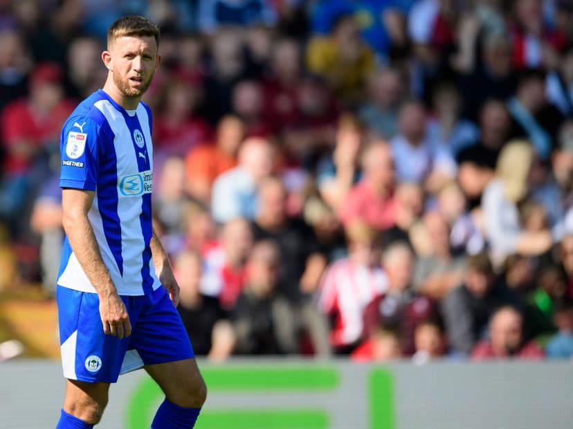  Will Aimson of Wigan Athletic during the Sky Bet League One 