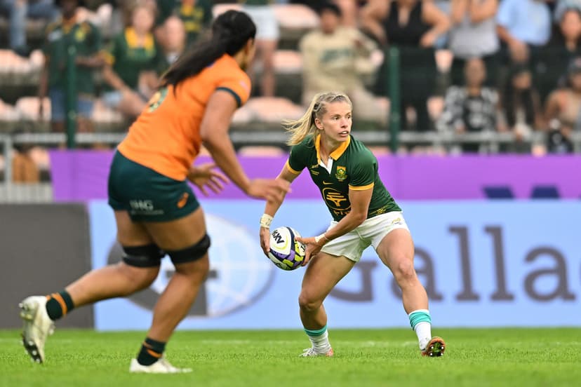 Nadine Roos of South Africa in action during the WXV 2 2024 match between South Africa