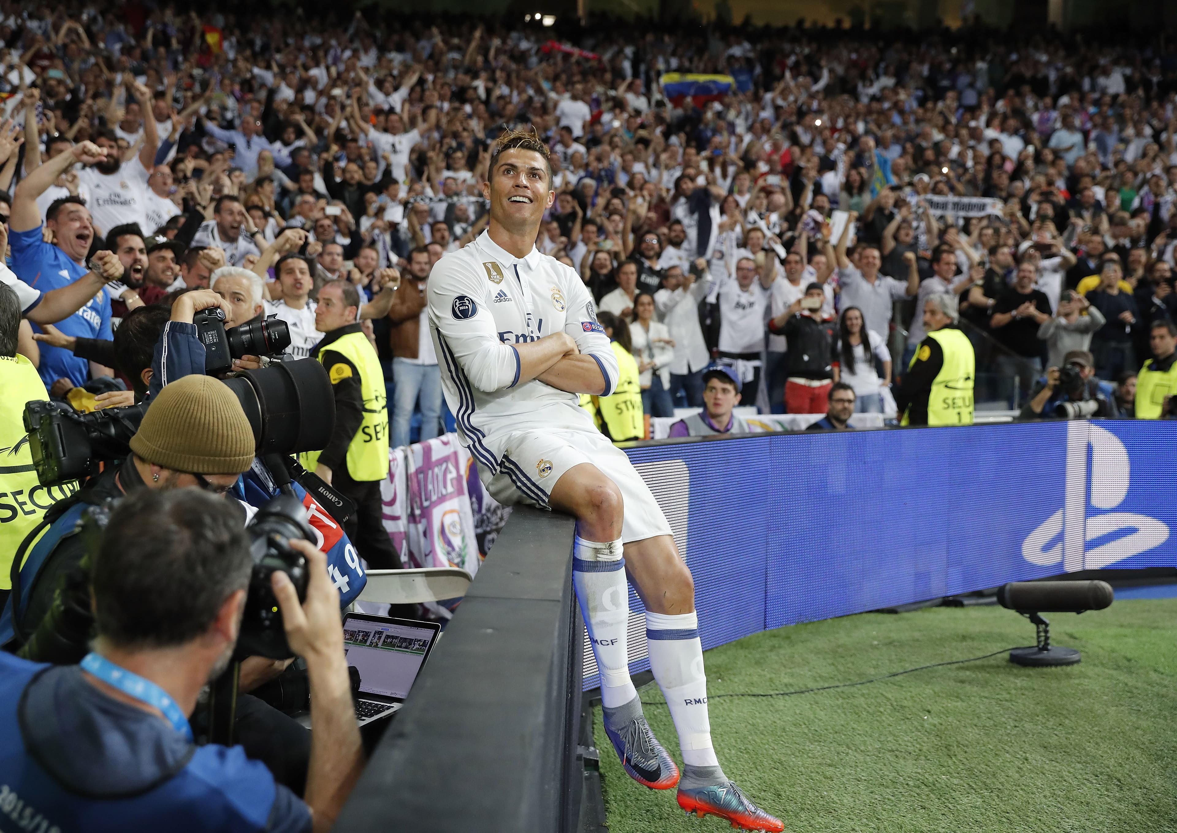  Cristiano Ronaldo of Real Madrid 