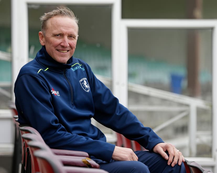  Assistant coach Allan Donald of Kent poses 