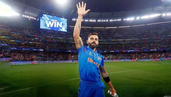 In T20 World Cup 2022 - Virat Kohli won the match for India when India's winning percent chances - 3.1% vs Pakistan.