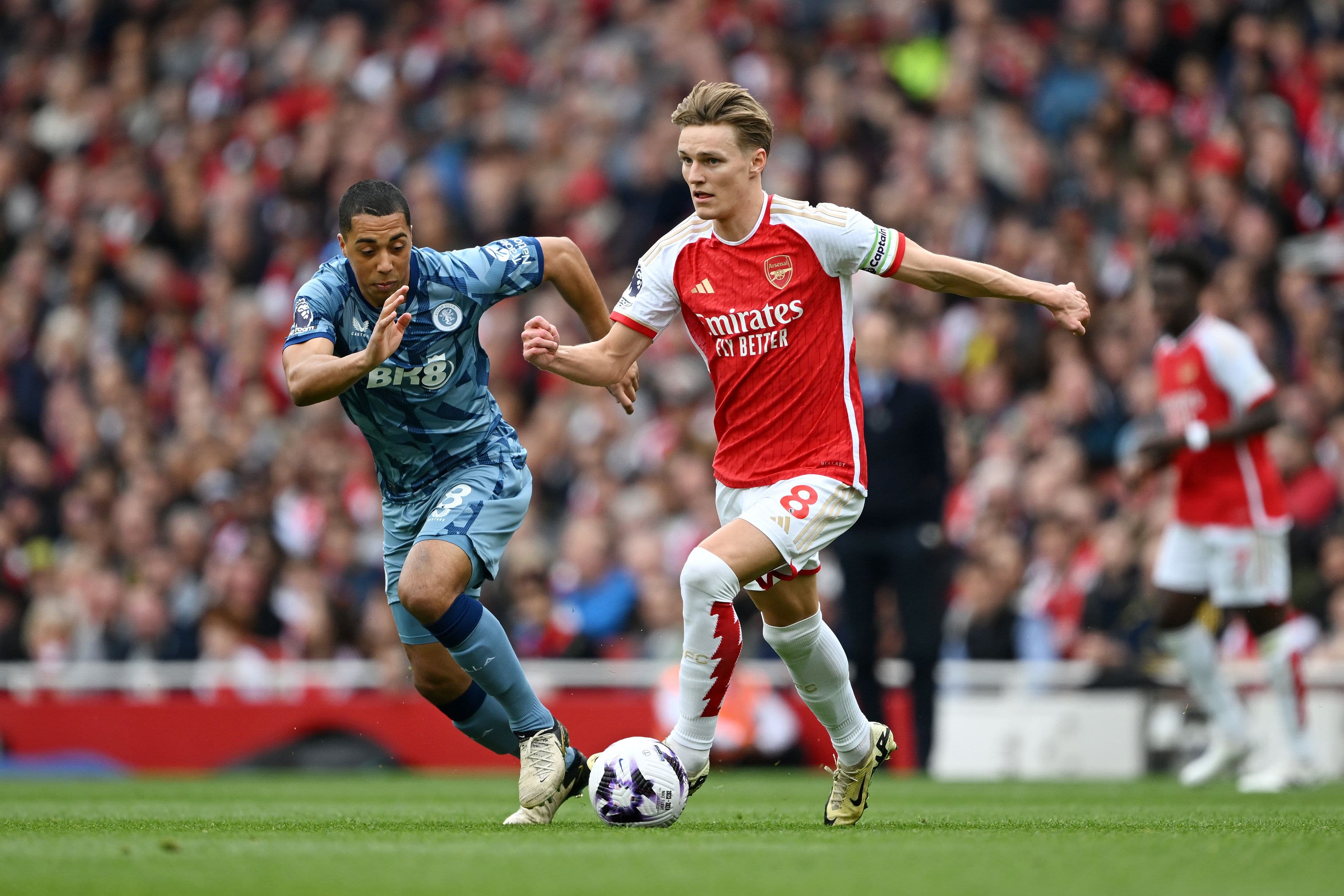 Martin Odegaard and Youri Tielemans 