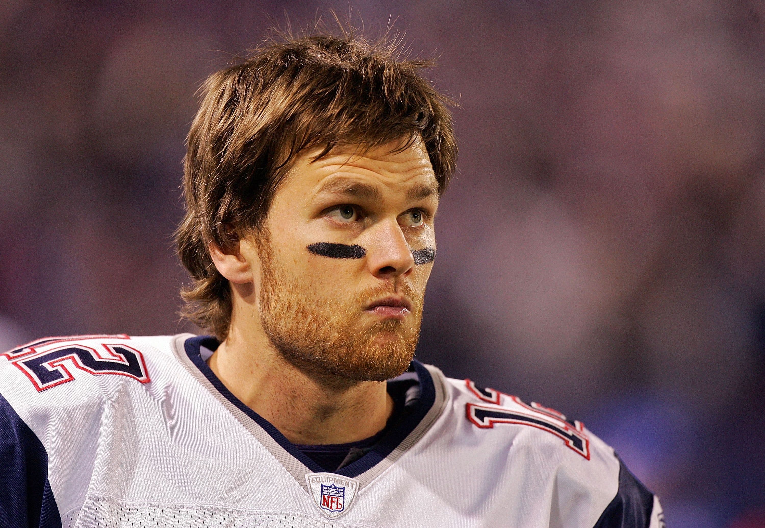 Tom Brady in New England Patriots v New York Giants