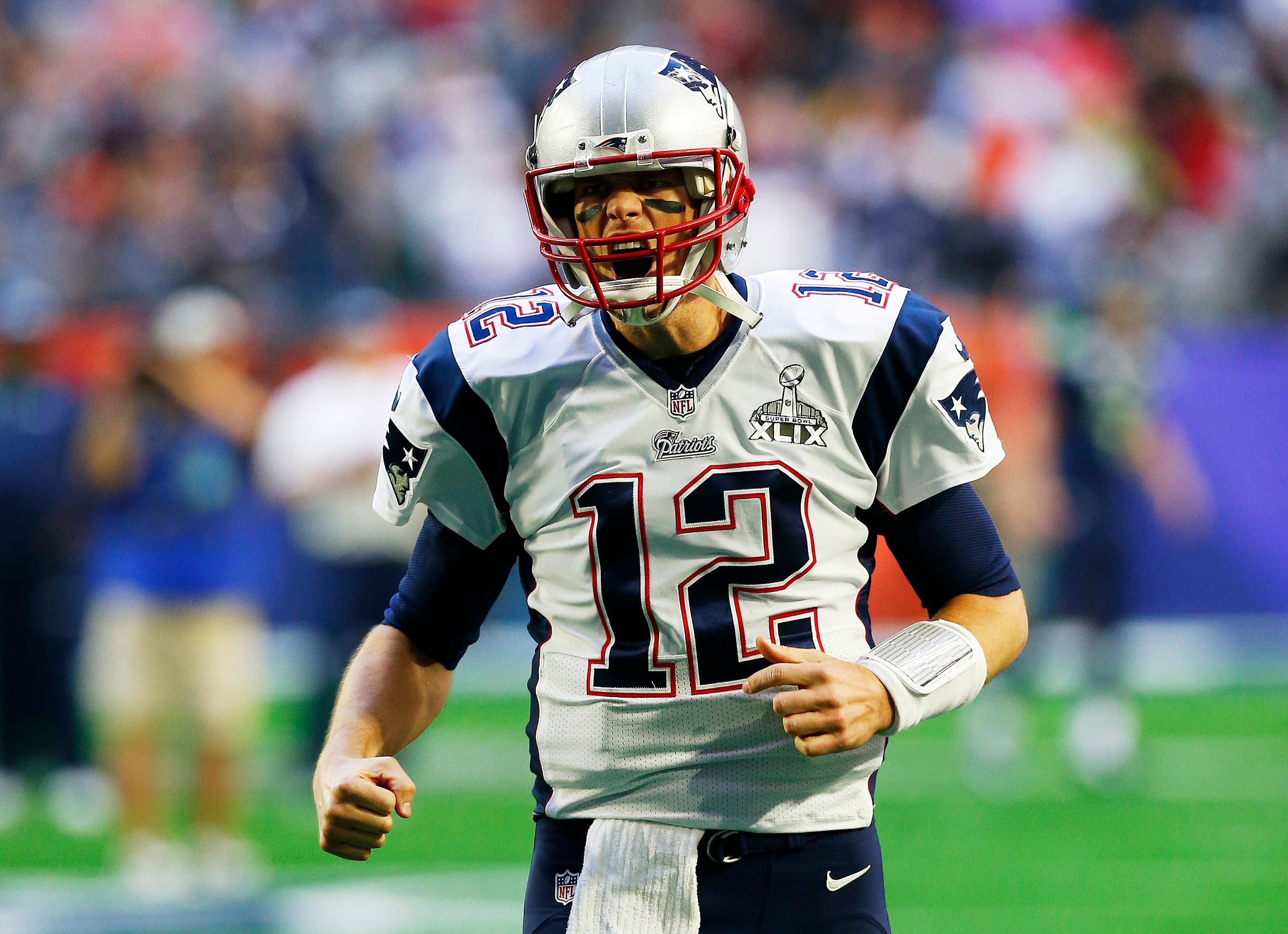 Tom Brady in Super Bowl XLIX - New England Patriots v Seattle Seahawks