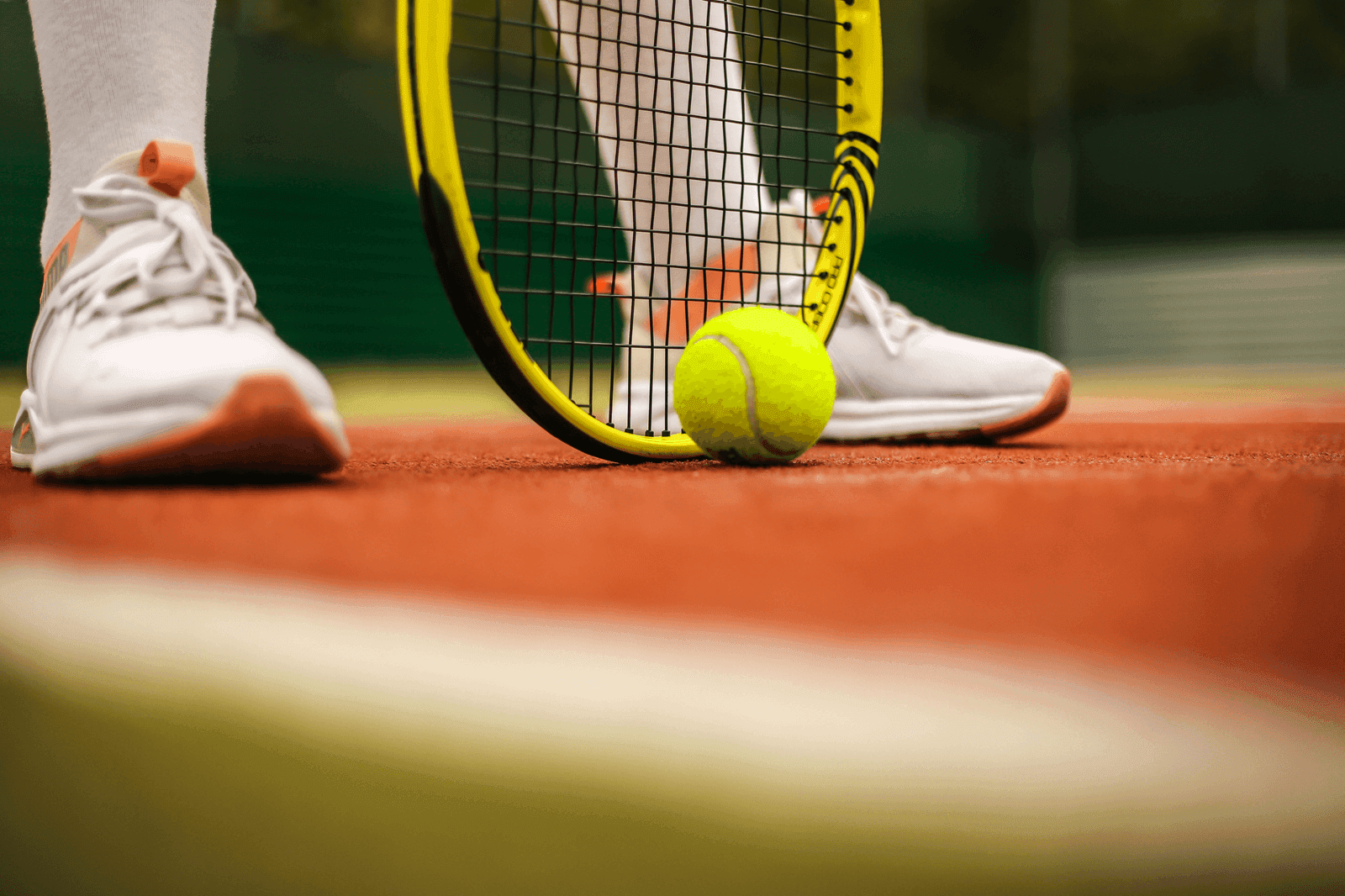 Tennis and racket