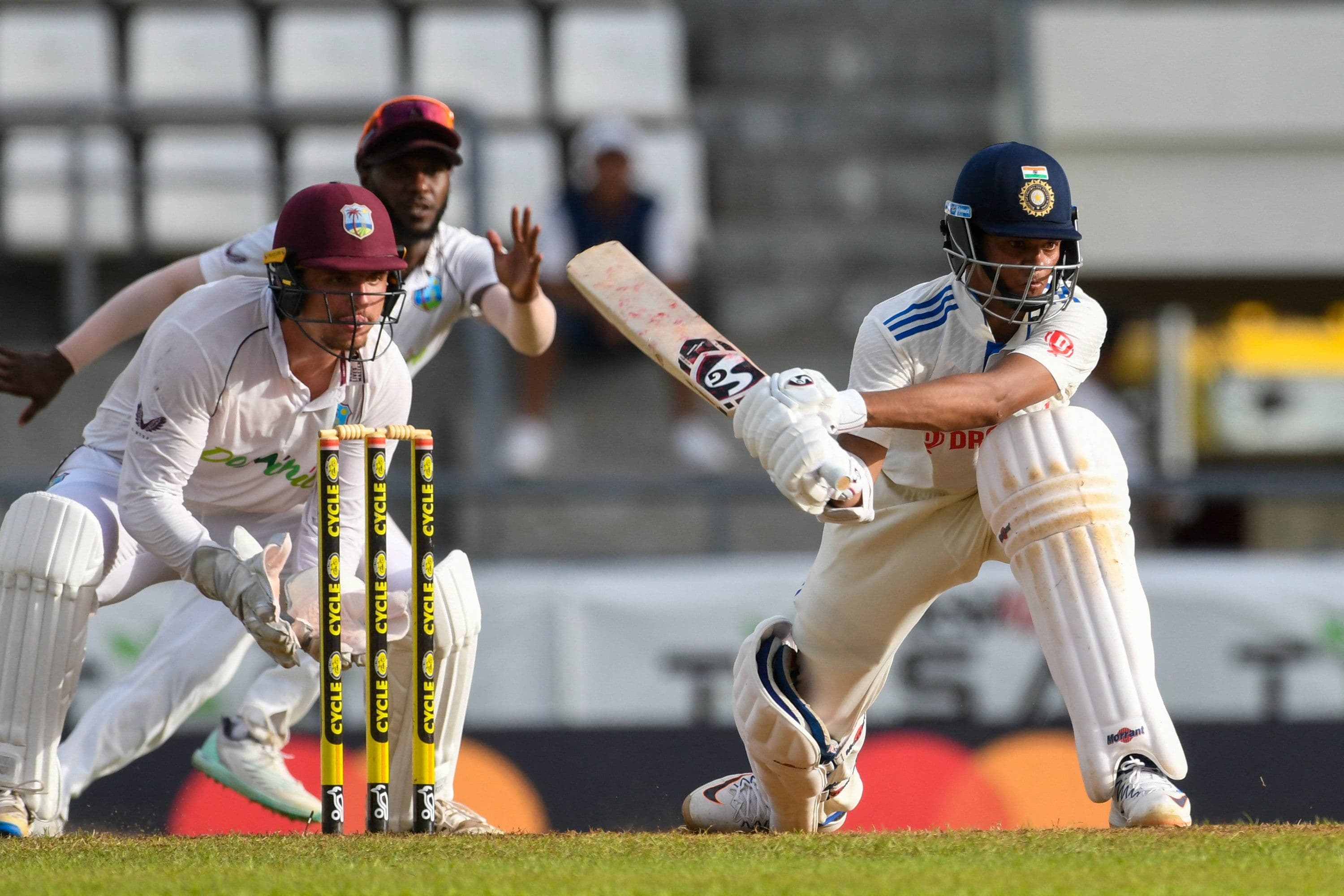 Yashasvi Jaiswal Batting at Dominica.jpeg