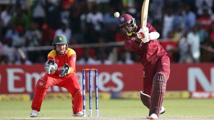 Zimbabwe Vs West Indies live  today match