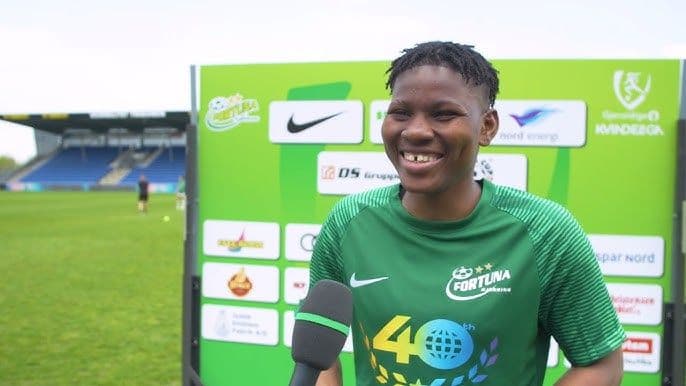 Exclusive: Joy Omewa the Nigerian Star Lighting Up Danish Football