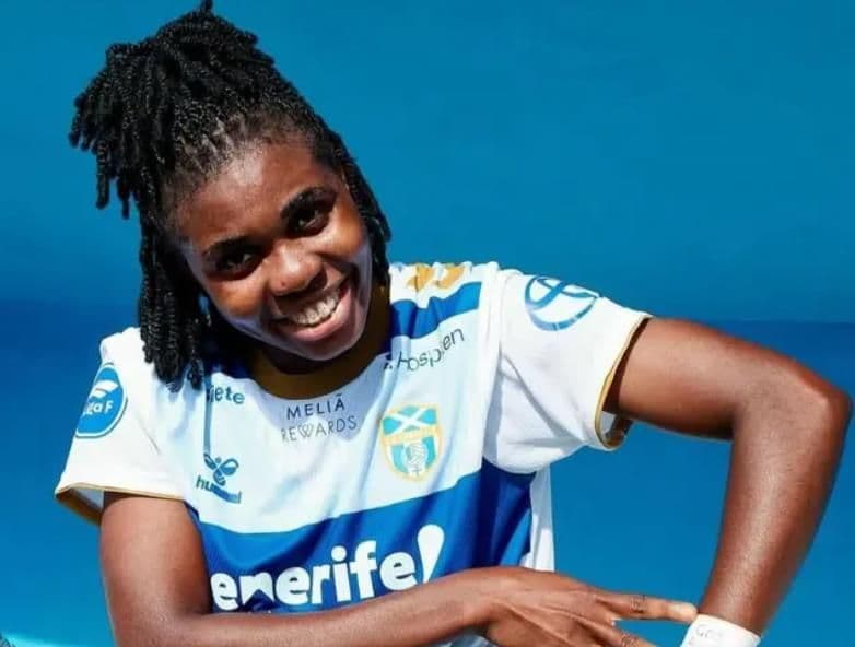 Super Falcons Striker Monday Gift Shares insight to her Stellar Performance With Tenerife