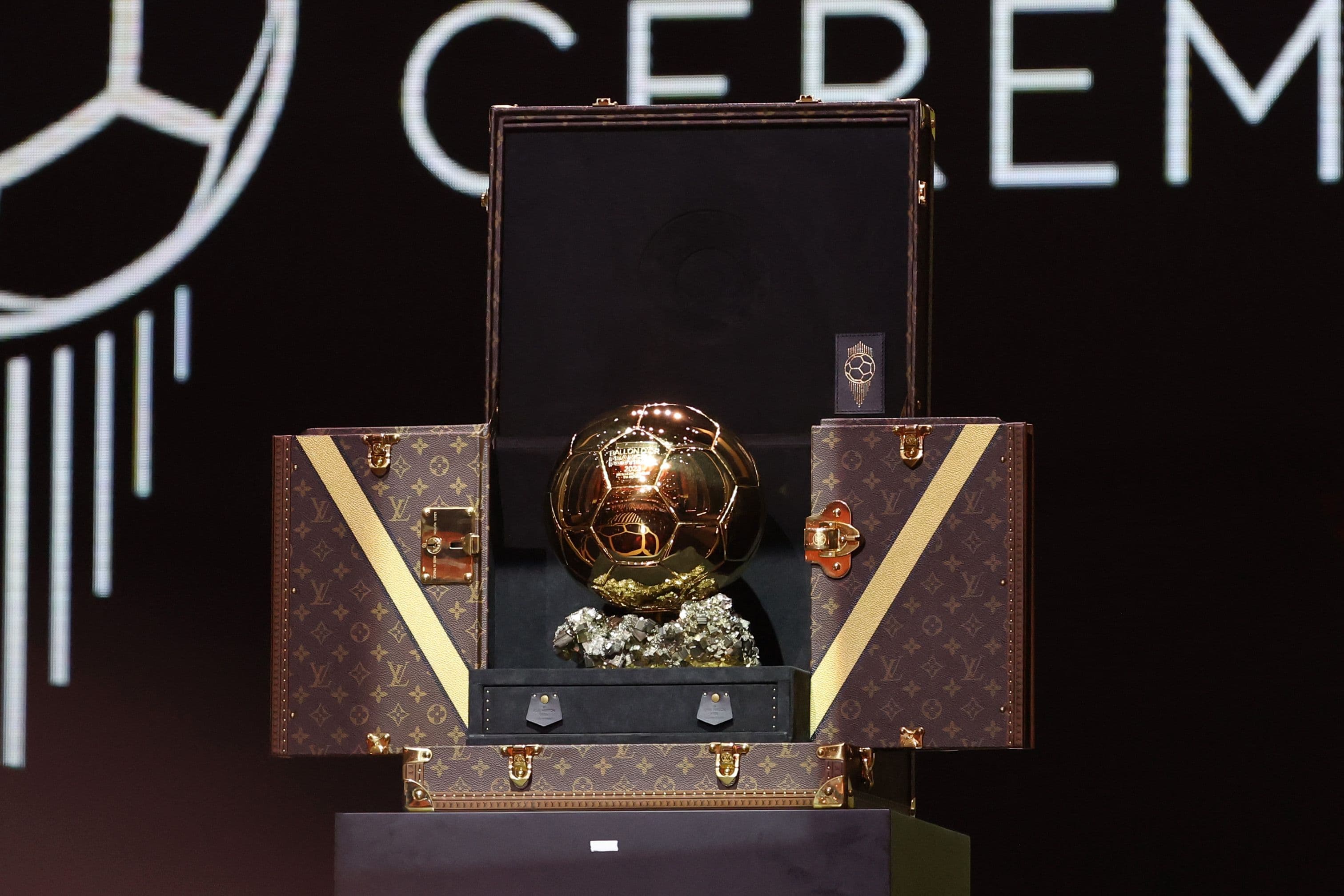 The Ballon D'Or trophy