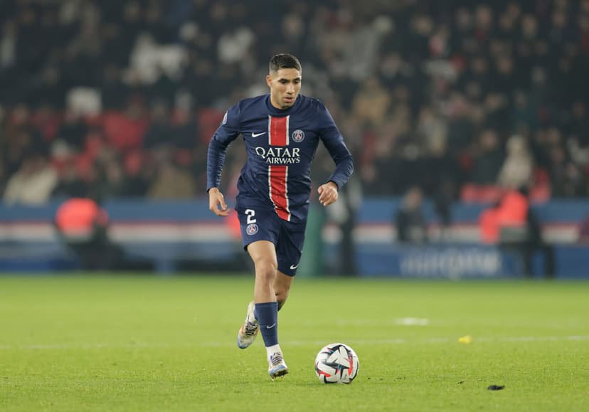 Achraf Hakimi of Paris Saint-Germain