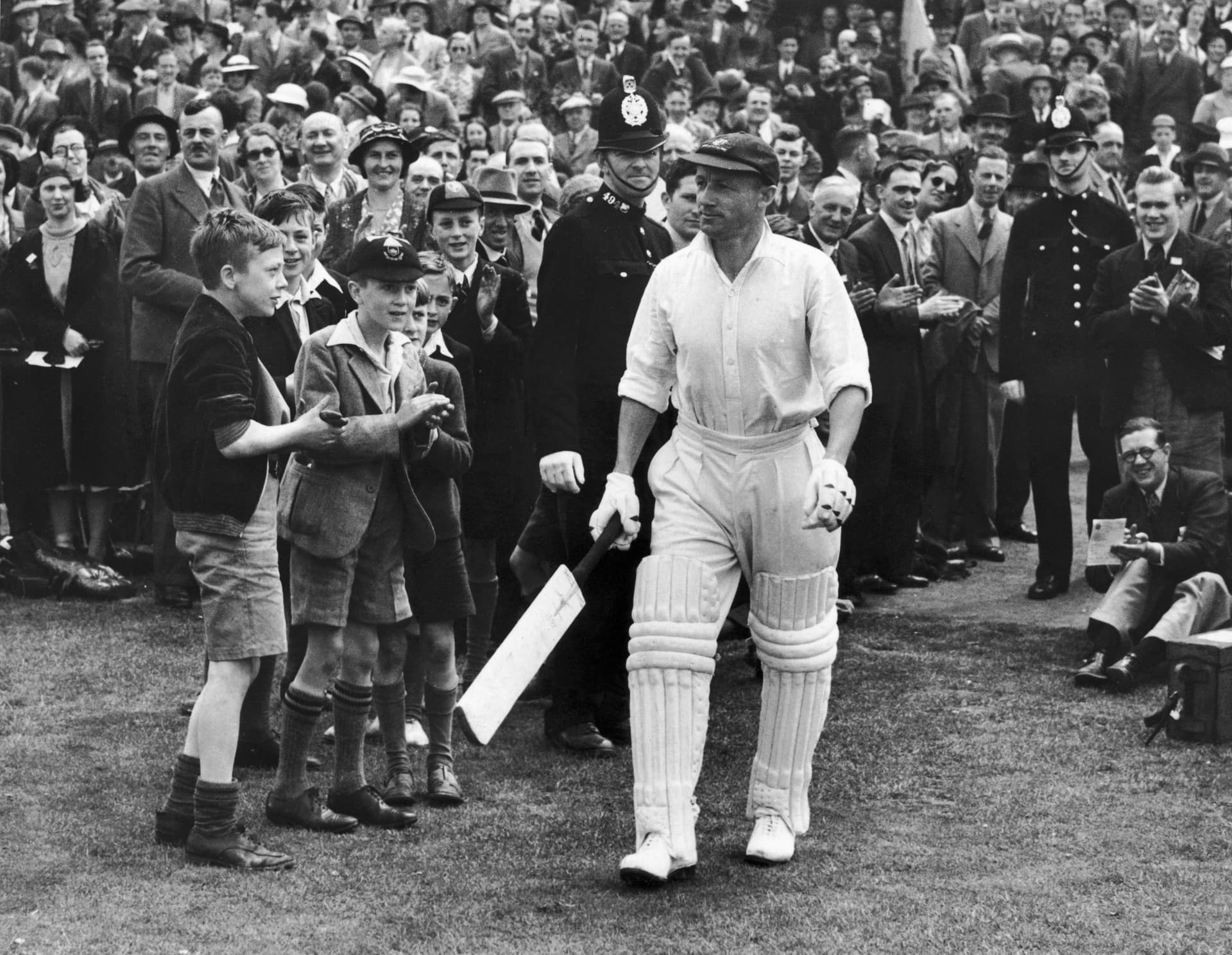 Australian cricketer Sir Don Bradman