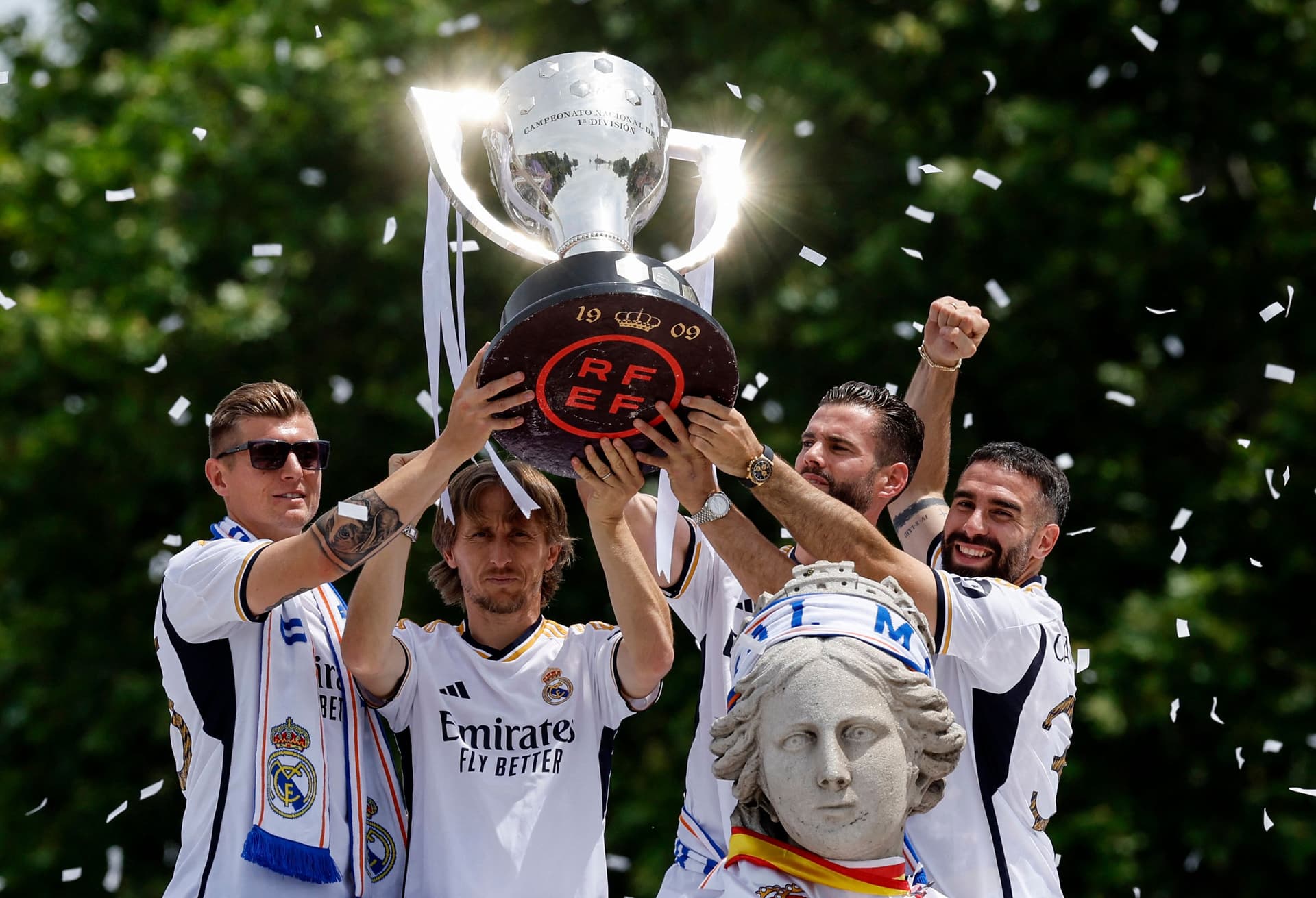 FBL-ESP-LIGA-REAL MADRID-TROPHY//Getty Images