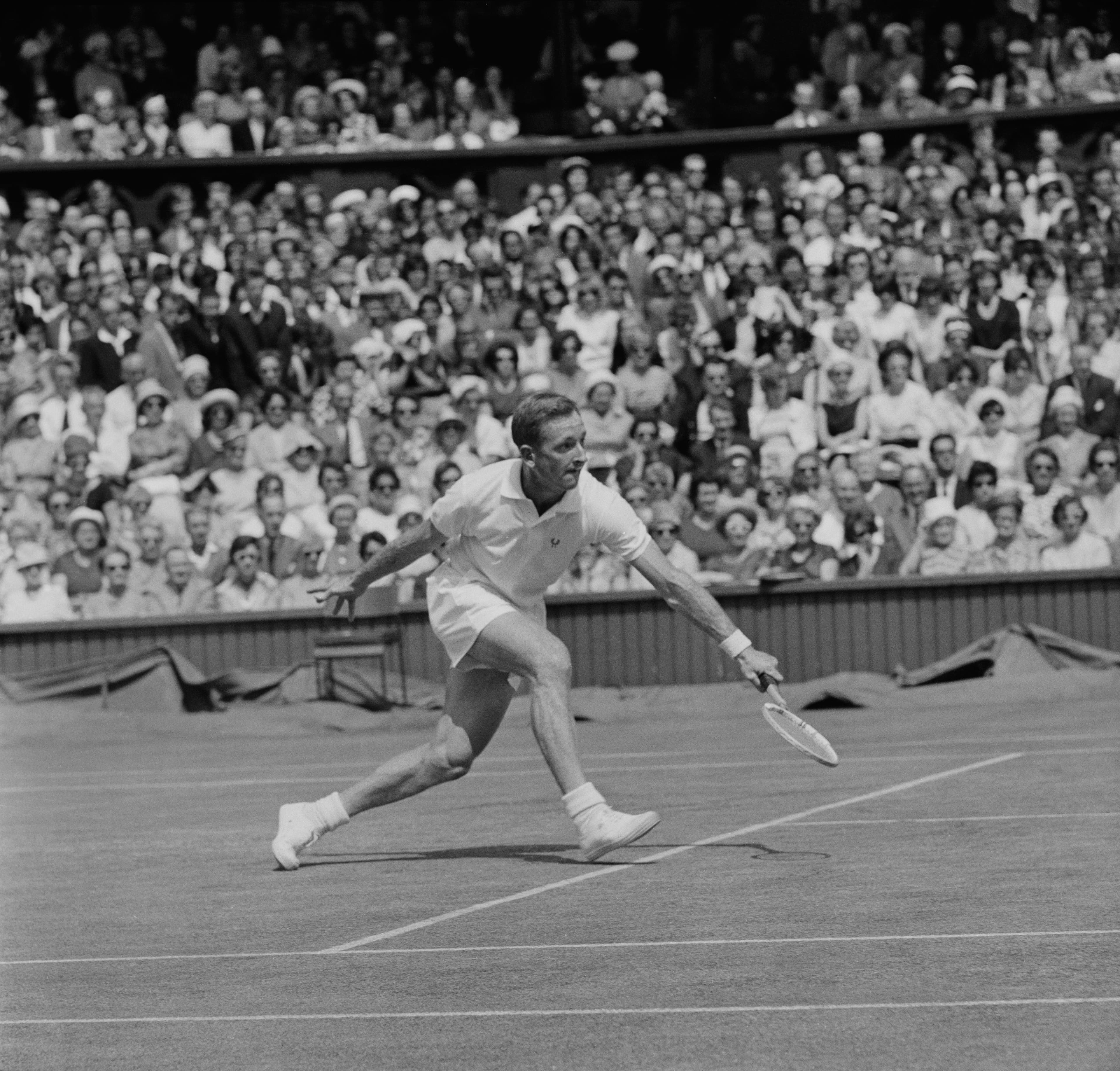 Australian tennis player Rod Laver