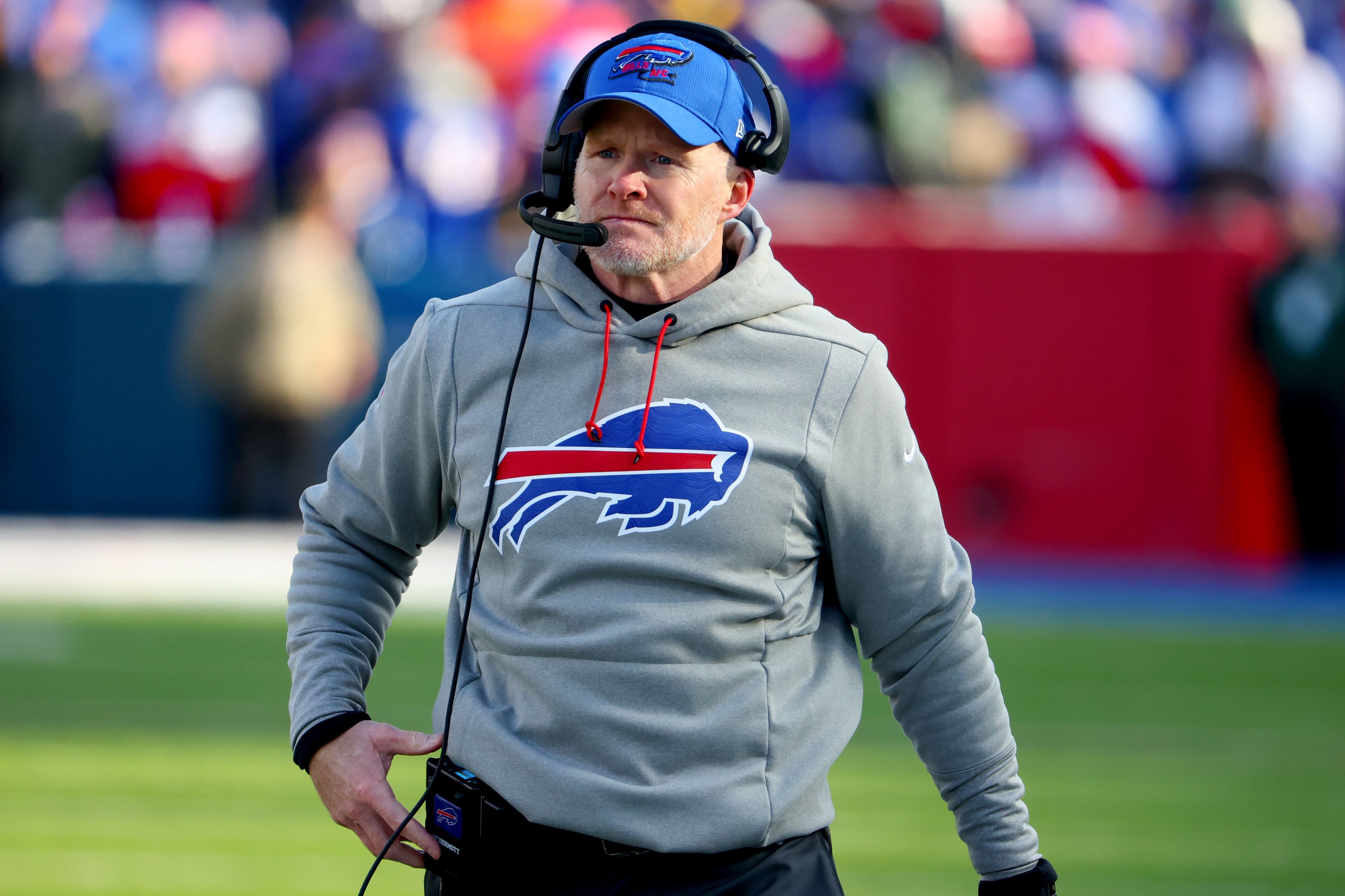 Head coach Sean McDermott of the Buffalo Bills