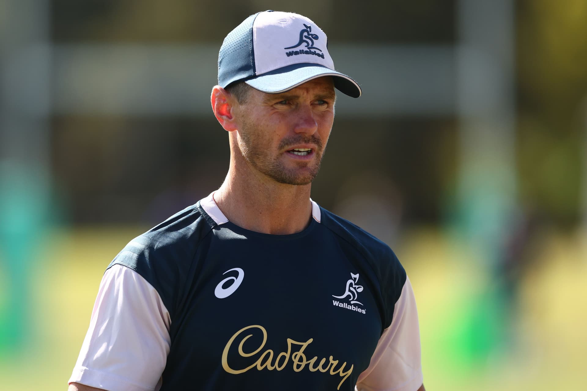 Assistant coach Berrick Barnes